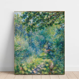 Sentier dans le bois - Pierre-Auguste Renoir | Reproduction Tableau Décoration murale affiche copie