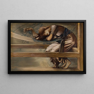 Sir Edward Coley BurneJones - The Briar Rose Series Study for The Garden Court V.webp