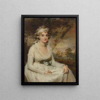 Sir Henry Raeburn - Portrait Of Mrs Campbell.webp