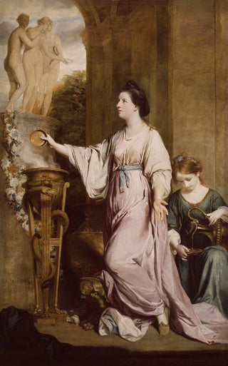 Sir Joshua Reynolds - Lady Sarah Bunbury Sacrificing to the Graces.webp