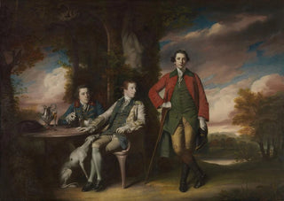 Sir Joshua Reynolds - The Honorable Henry Fane 17391802 with Inigo Jones and Charles Blair.webp