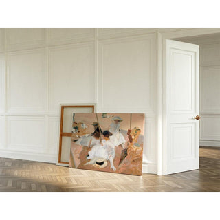 Sous l'auvent, sur la plage de Zarauz - Joaquín Sorolla | Reproduction Tableau Décoration murale affiche copie