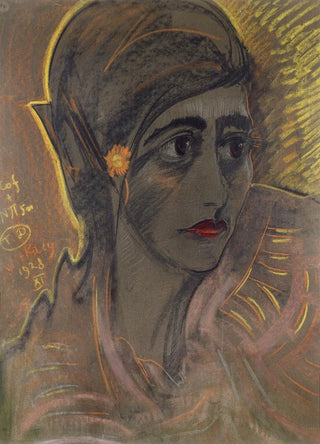 Stanisaw Ignacy Witkiewicz - Portrait of Irena Krzywicka.webp