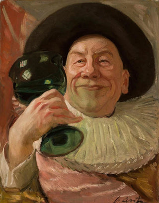 Stanisaw Lentz - Selfportrait in the style of Frans Hals.webp