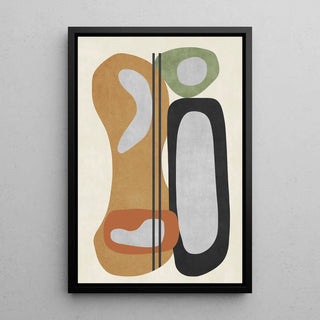 Tableau Bohème - Échos Terracotta | Reproduction Tableau Décoration murale affiche copie