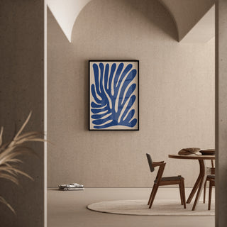 Tableau Décoratif Bohème - Vibrations Bleues | Reproduction Tableau Décoration murale affiche copie