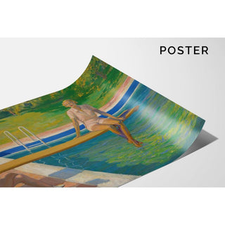 The Viscountess Castlerosse, Palm Springs de Sir John Lavery | Reproduction Tableau Décoration murale affiche copie