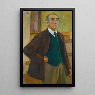 Theo van Rysselberghe - Autoportrait Au Gilet Vert.webp