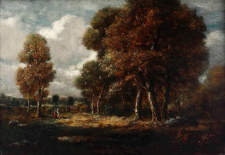 Thodore Rousseau - Landscape with Figures.webp