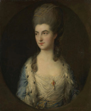 Thomas Gainsborough - Portrait of a Young Woman Called Miss Sparrow.webp