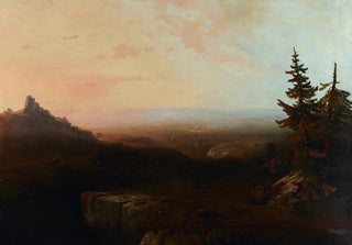 Thomas Moran - Mountain Scene.webp