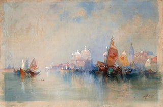 Thomas Moran - The Lagoon Looking toward Santa Maria della Salute.webp