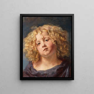 Thomas Willeboirts Bosschaert - Study of a Boys Head.webp