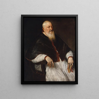 Titian - Filippo Archinto born about 1500 died 1558 Archbishop of Milan.webp