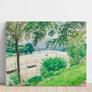 Triel, Bord de Seine - Albert Marquet | Reproduction Tableau Décoration murale affiche copie
