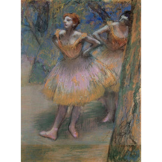 Two Dancers 1893-1898 - Edgar Degas | Reproduction Tableau Décoration murale affiche copie