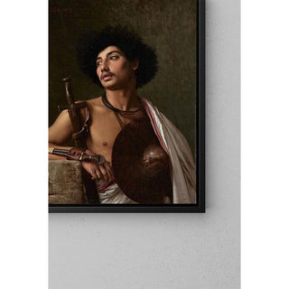 Un guerrier Bischari - Jean-Léon Gérôme | Reproduction Tableau Décoration murale affiche copie