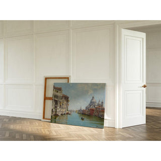 Une gondole près de Santa Maria della Salute - Antonietta Brandeis | Reproduction Tableau Décoration murale affiche copie