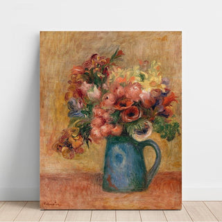 Vase de fleurs - Pierre-Auguste Renoir | Reproduction Tableau Décoration murale affiche copie