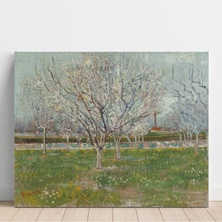 Verger en fleurs Pruniers - Vincent van Gogh | Reproduction Tableau Décoration murale affiche copie