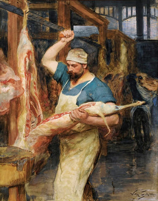 Victor Gabriel Gilbert - The Butcher.webp