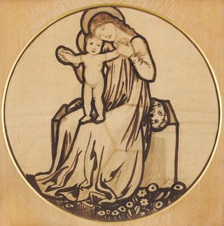 Vierge et Enfant - Sir Edward Coley Burne-Jones