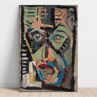 Visage d'homme - Arnold Peter Weisz-Kubínčan | Reproduction Tableau Décoration murale affiche copie