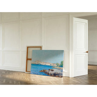 Vue de la baie de Rub Alto - Alfred Zoff | Reproduction Tableau Décoration murale affiche copie