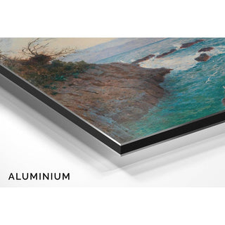 Vue de la côte de Nervi - Alfred Zoff | Reproduction Tableau Décoration murale affiche copie