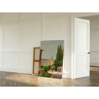 Vue du Palazzo Vecchio depuis les jardins de Boboli, Florence - Antonietta Brandeis | Reproduction Tableau Décoration murale affiche copie