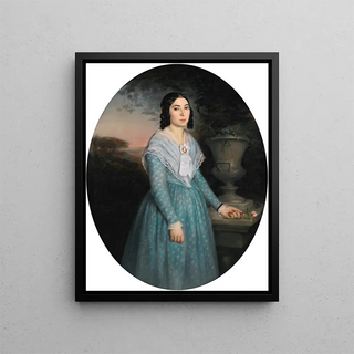 William Bouguereau - Portrait Of MarieClina Brieu.webp