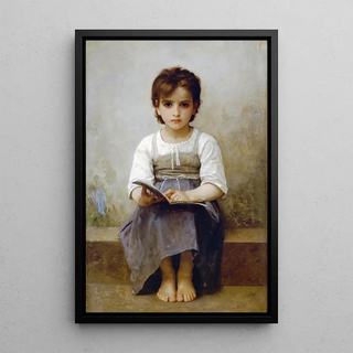 William Bouguereau - The hard lesson.webp
