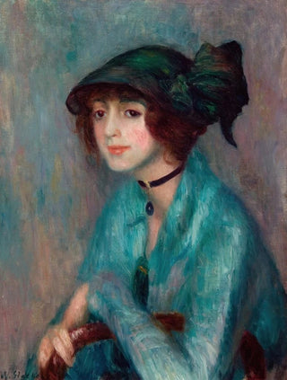 William James Glackens - The Brunette.webp