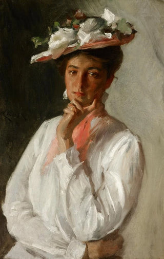 William Merritt Chase - Woman in White.webp