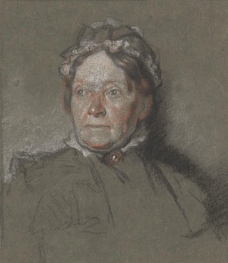 William Orpen - Portrait of Annie the artists mother.webp