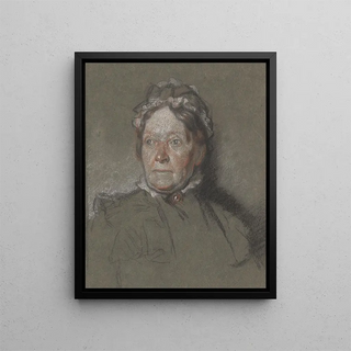 William Orpen - Portrait of Annie the artists mother.webp