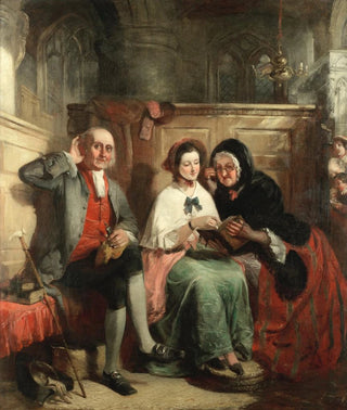 William Powell Frith - Following the sermon.webp