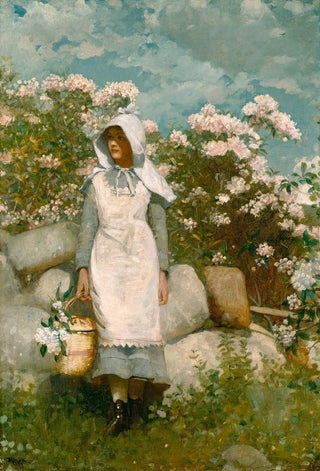 Winslow Homer - Girl and Laurel.webp