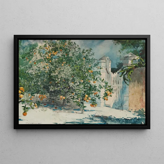 Winslow Homer - Orange Trees And Gate.webp