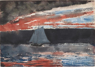 Winslow Homer - Schooner at Sunset.webp