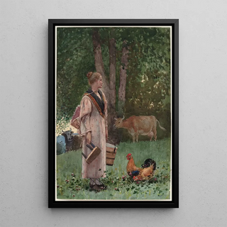 Winslow Homer - The Milk Maid.webp