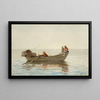 Winslow Homer - Three Boys in a Dory with Lobster Pots.webp