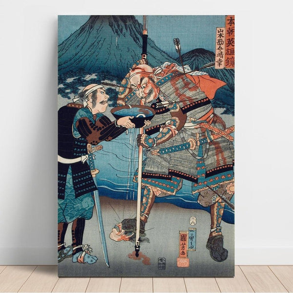Reproducción del cuadro Yamamoto Kansuke Haruyuki - Utagawa Kuniyoshi