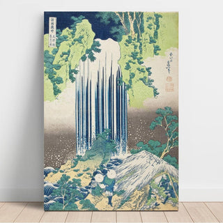 Yoro Falls in Mino Province - Katsushika Hokusai | Reproduction Tableau Décoration murale affiche copie