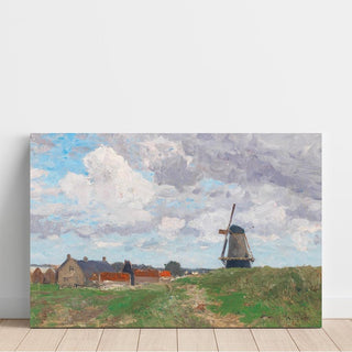 un moulin à Vlissingen - Alfred Zoff | Reproduction Tableau Décoration murale affiche copie