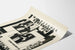 Black and White Graphic Exhibition Poster for Wall Decoration