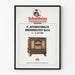 Póster Vintage Festival Internacional de Órgano de Caja de Berlín 1992