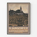 Póster vintage del XV Festival de Cantores en Dippoldiswalde 1911