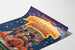 Póster vintage del Festival Internacional del órgano de mano de 1996