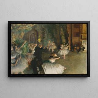 Reproduction tableau | Répétition d'un Ballet - Edgar Degas | Poster - Toile - Aluminium